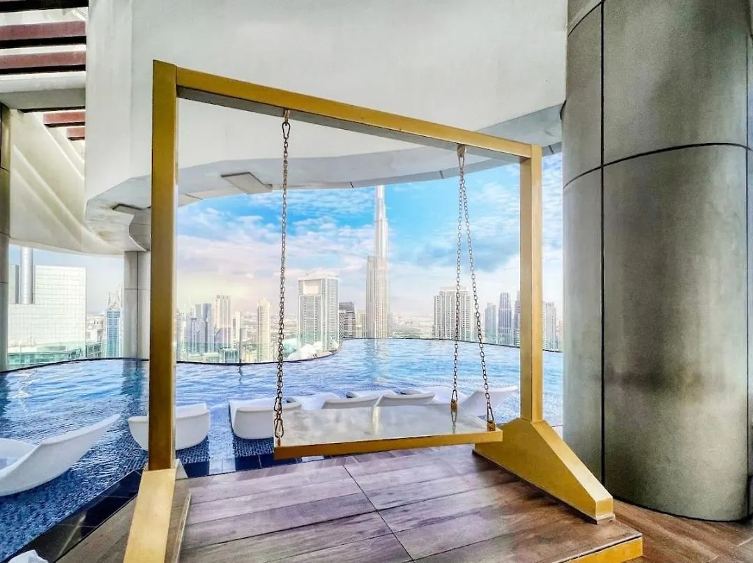 5 Star High Rise Luxury Apartment, Infinity Pool With Stunning Burj View - Brand New Apartment Dubai United Arab Emirates