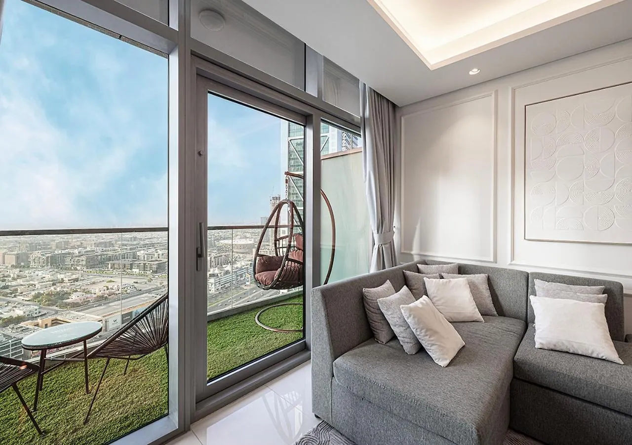 5 Star High Rise Luxury Apartment, Infinity Pool With Stunning Burj View - Brand New Apartment Dubai 0*,
