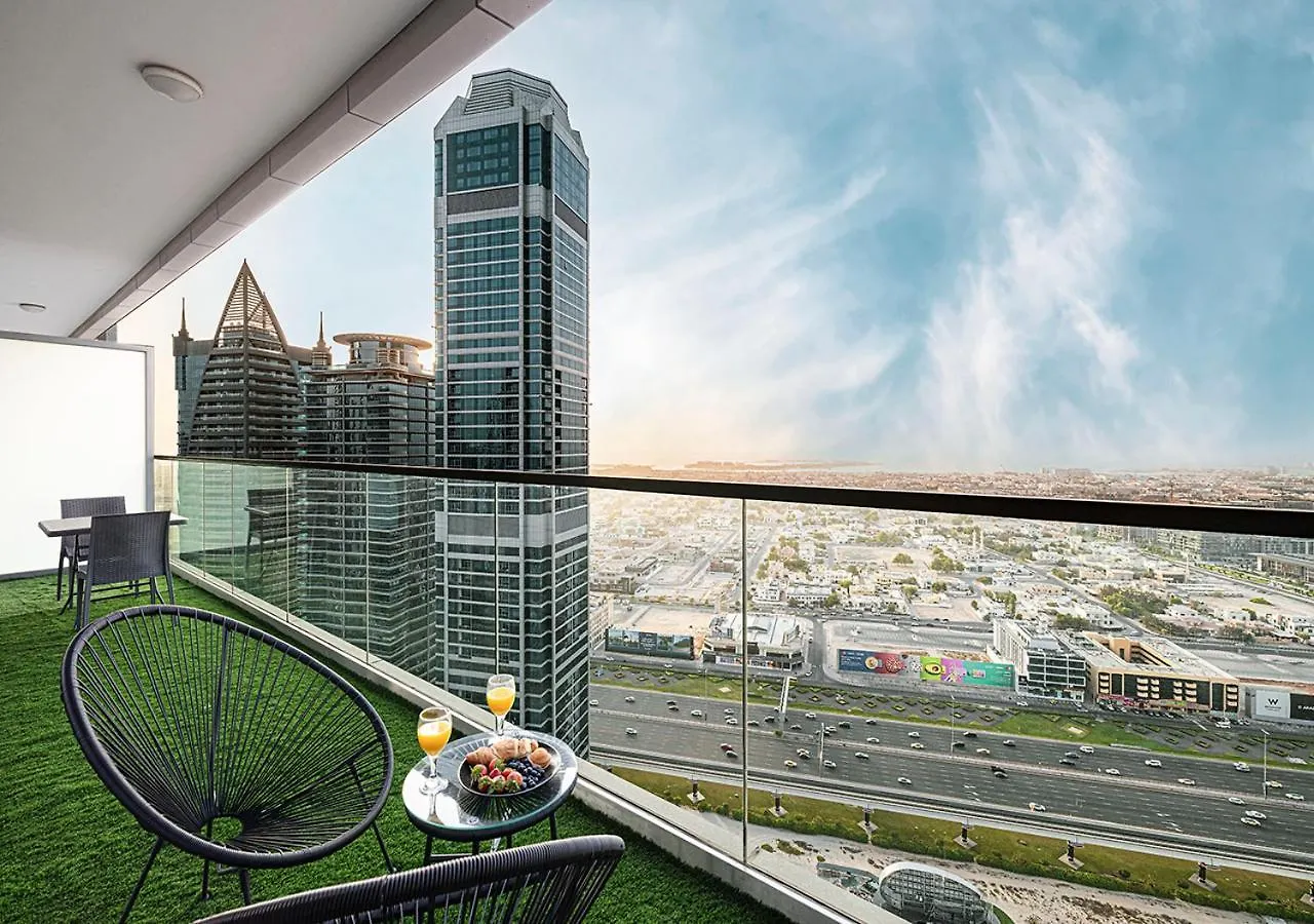 5 Star High Rise Luxury Apartment, Infinity Pool With Stunning Burj View - Brand New Apartment Dubai