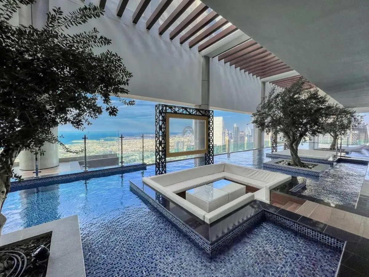 5 Star High Rise Luxury Apartment, Infinity Pool With Stunning Burj View - Brand New Apartment Dubai 0*,